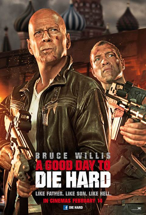 A Good Day to Die Hard movie poster