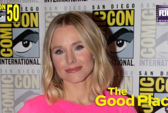 Interview: Kristen Bell Has an Emotional Moment About The Good Place AT SDCC on FlickDirect