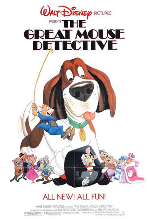 The Great Mouse Detective movie poster