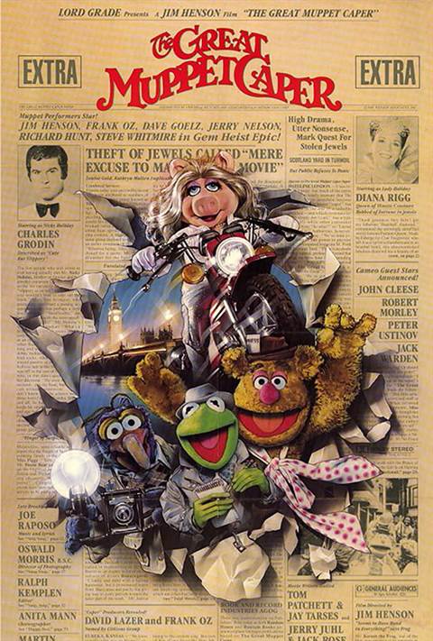 The Great Muppet Caper movie poster