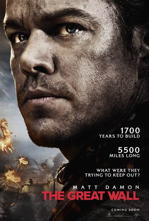 The Great Wall movie poster