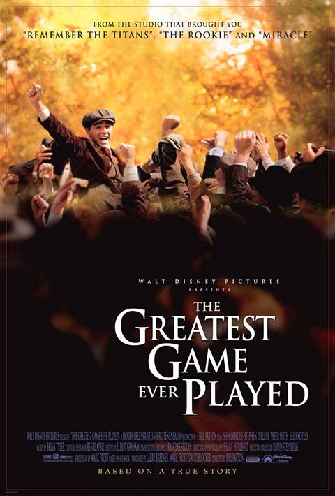 The Greatest Game Ever Played movie poster