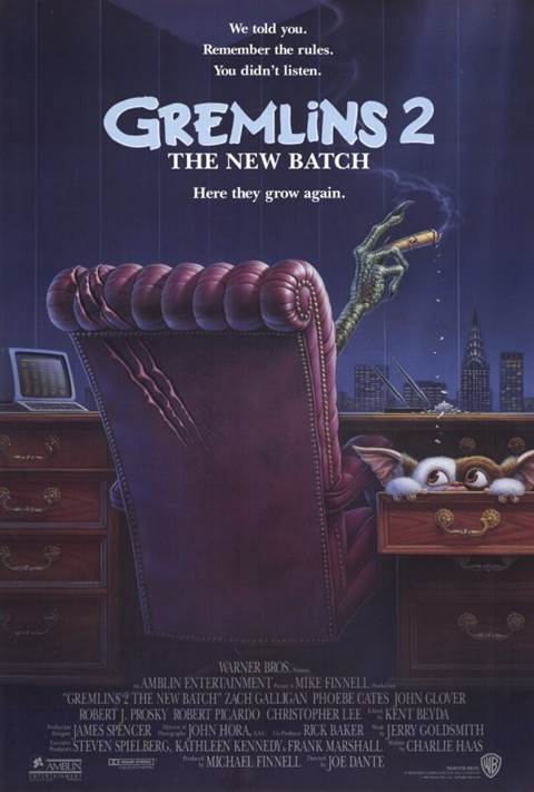 Gremlins 2: The New Batch movie poster