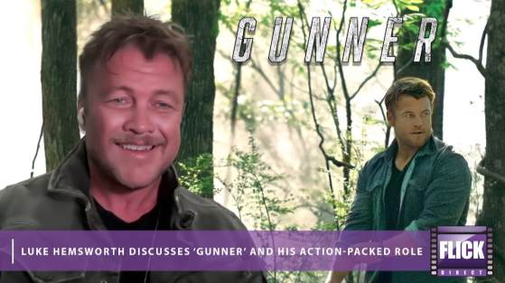 Luke Hemsworth Discusses ''Gunner'' and His Action-Packed Role