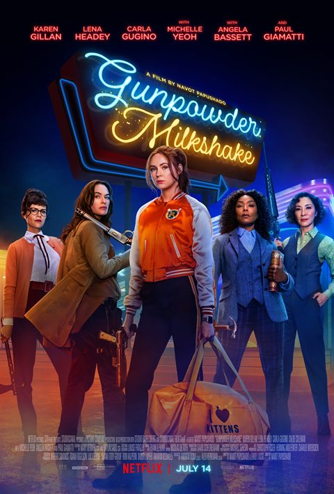 Gunpowder Milkshake movie poster