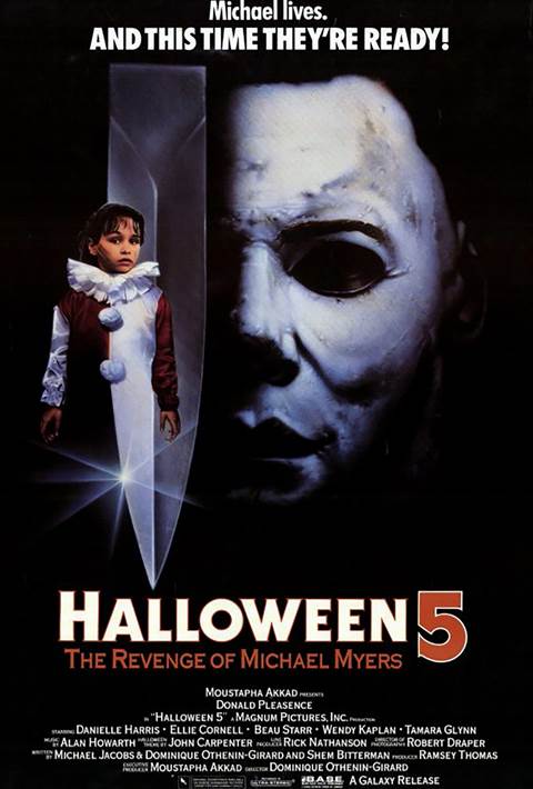 Halloween 5: The Revenge of Michael Myers movie poster