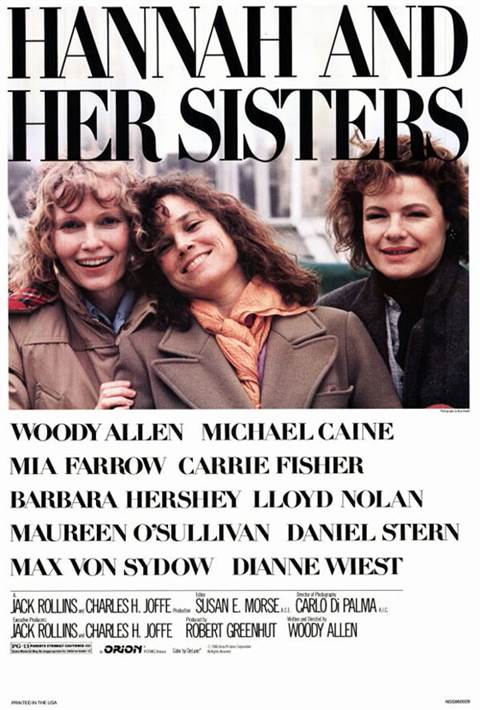 Hannah and Her Sisters movie poster