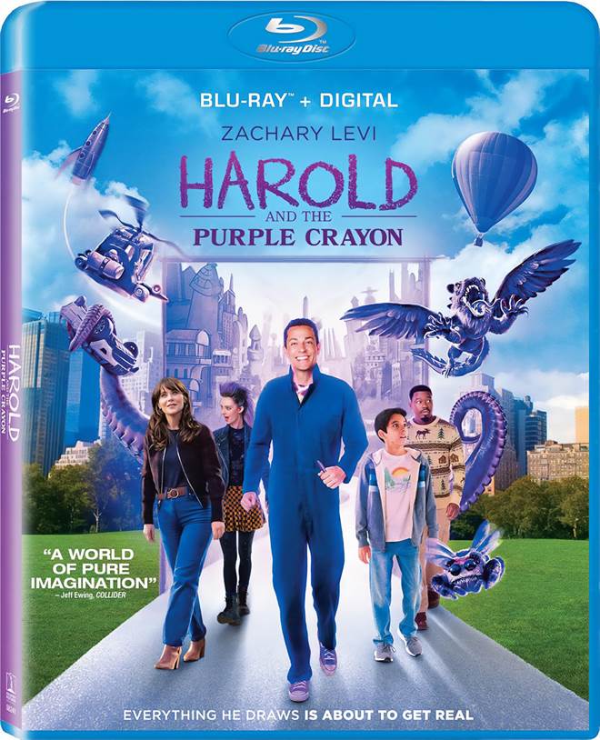 Harold and the Purple Crayon (2024) Blu-ray Review