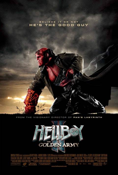 Hellboy II: The Golden Army movie poster