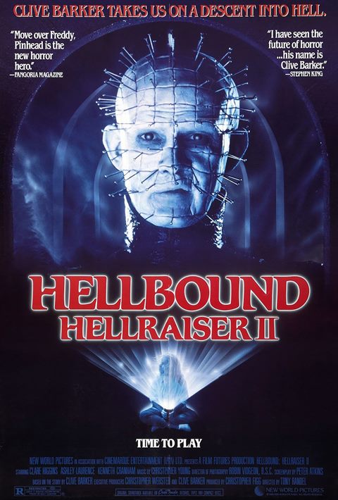 Hellbound: Hellraiser II movie poster