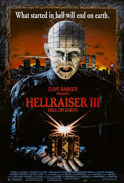Hellraiser III: Hell on Earth movie poster