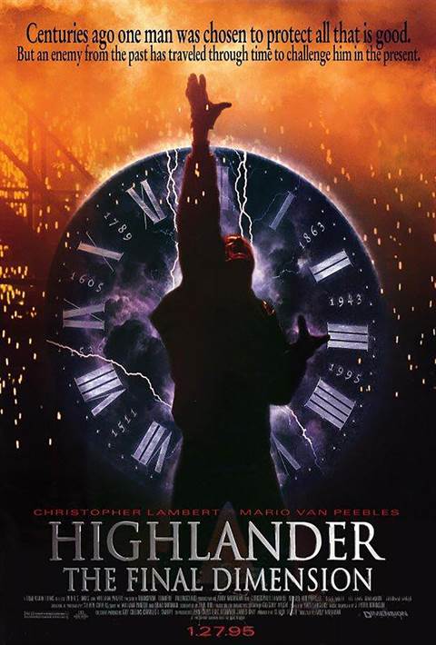 Highlander III: The Final Dimension movie poster