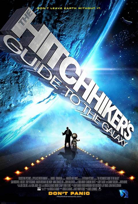 The Hitchhiker's Guide to the Galaxy movie poster