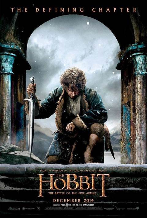 The Hobbit: The Battle of the Five Armies movie poster