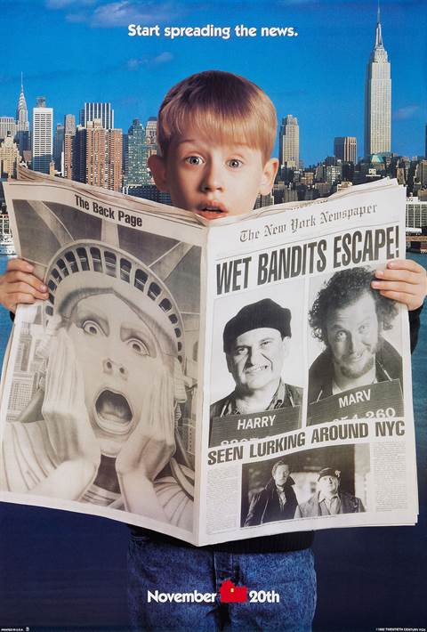 Home Alone 2: Lost in New York movie poster
