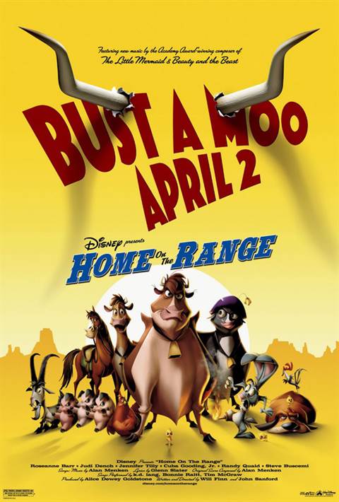 Home On The Range movie poster