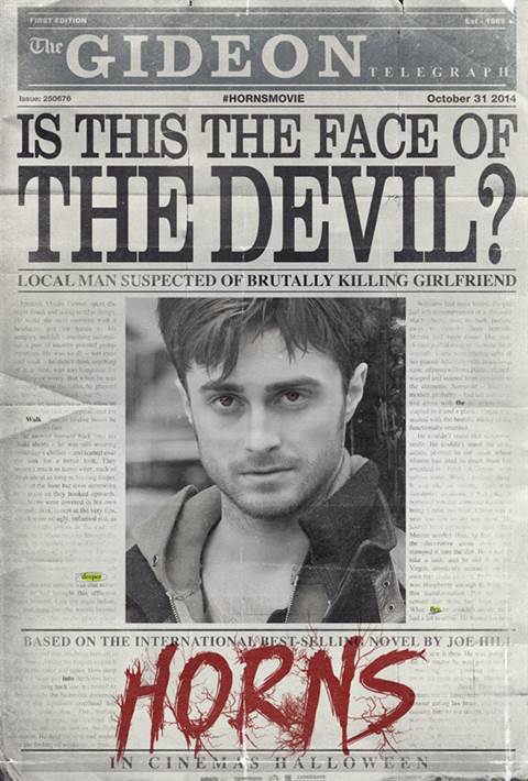Horns movie poster