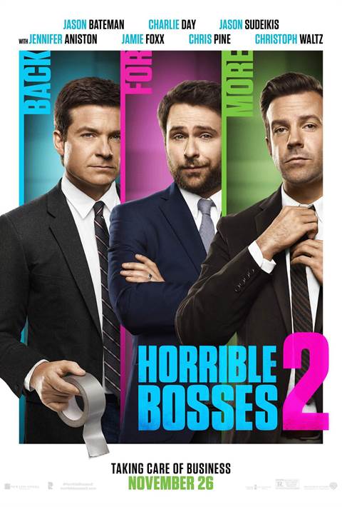 Horrible Bosses 2 movie poster