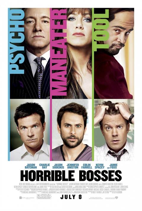 Horrible Bosses movie poster