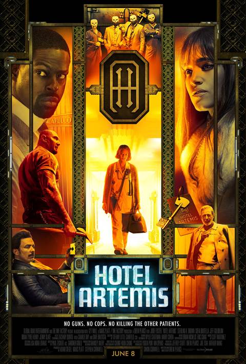 Hotel Artemis movie poster