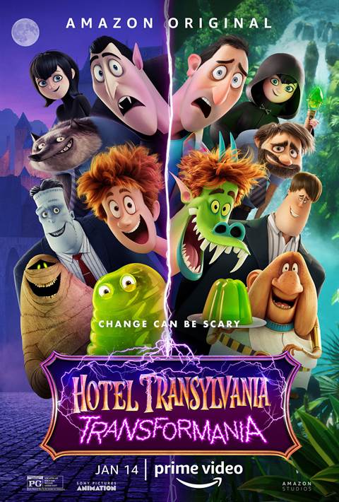 Hotel Transylvania: Transformania movie poster
