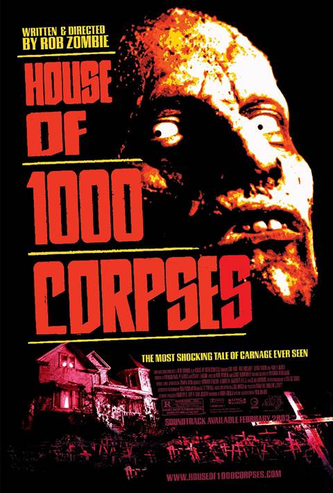 House of 1000 Corpses movie poster