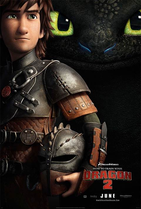 How To Train Your Dragon 2 movie poster