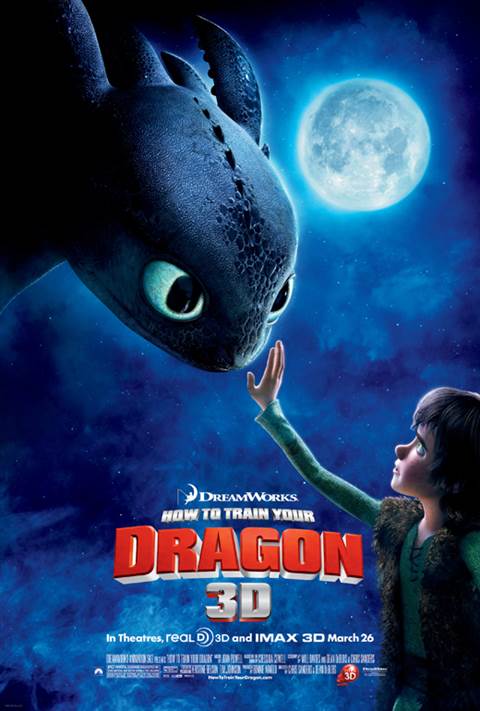 How To Train Your Dragon movie poster