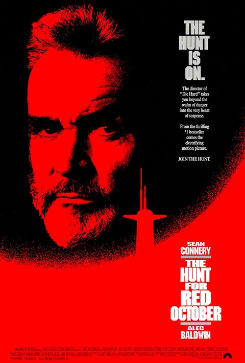 The Hunt for Red October movie poster