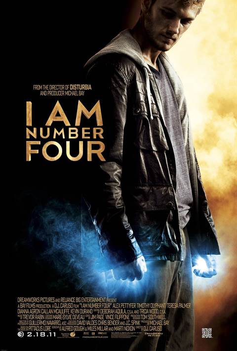 I Am Number Four movie poster