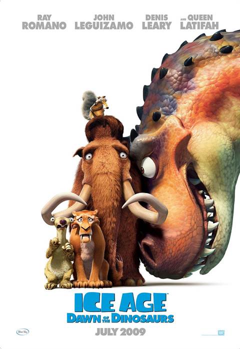 Ice Age: Dawn of the Dinosaurs movie poster