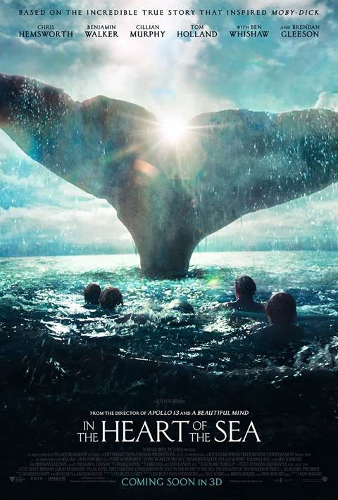 In The Heart of The Sea movie poster