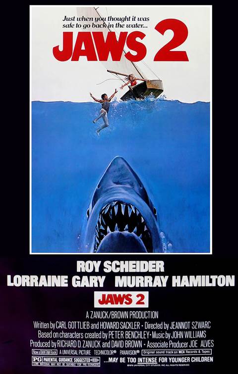 Jaws 2 movie poster