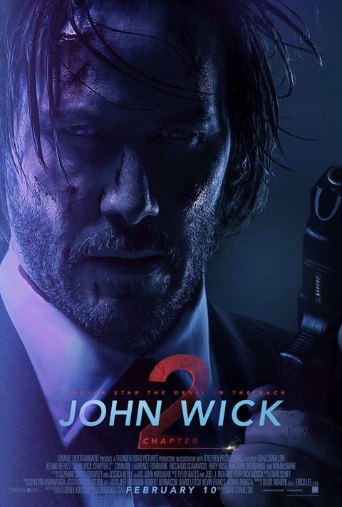 John Wick, Chapter 2 movie poster