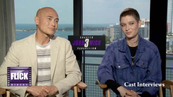 John Wick: Chapter 3's Asia Kate Dillon and Mark Dacascos Speak to FlickDirect