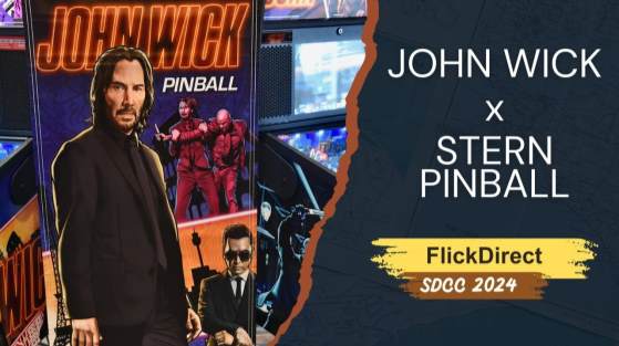 John Wick x Stern Pinball: Unleashing the Action at SDCC 2024