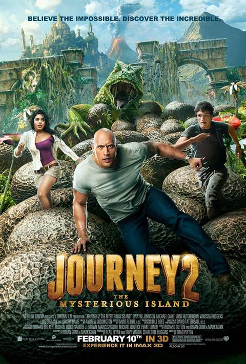 Journey 2: The Mysterious Island movie poster