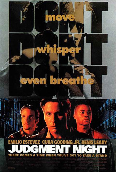 Judgment Night movie poster