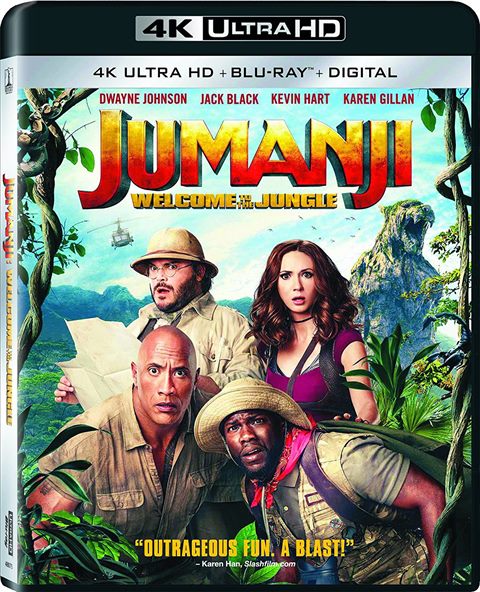 Jumanji: Welcome to the Jungle 4K Review