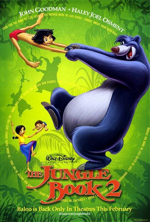 The Jungle Book 2 movie poster