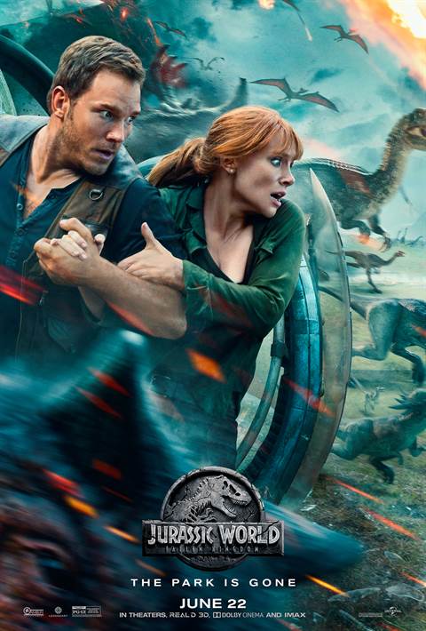 Jurassic World: Fallen Kingdom movie poster