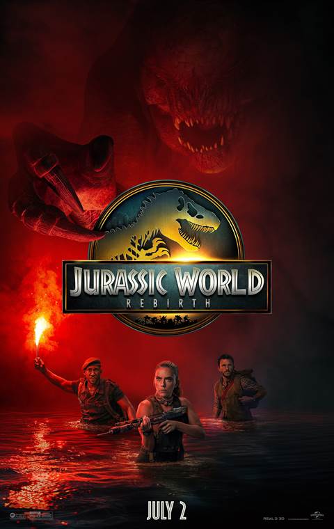 Jurassic World Rebirth movie poster