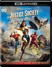 Justice Society: World War II Physical Media: 4K UHD Review