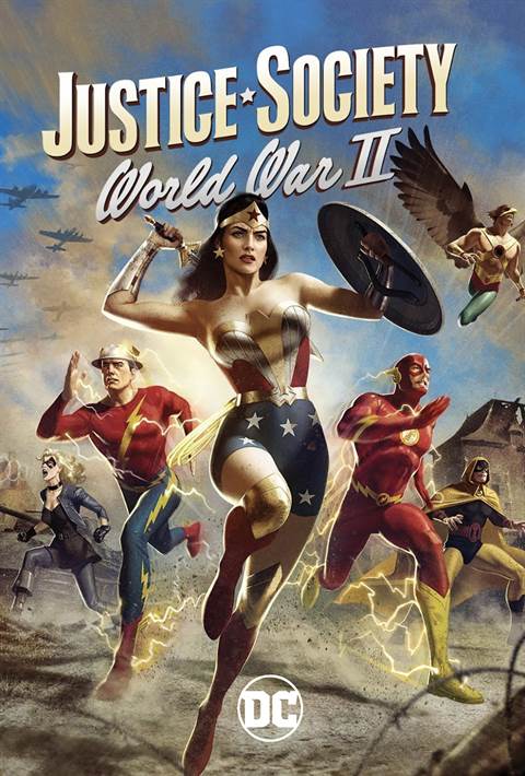 Justice Society: World War II movie poster