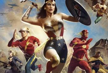 Movie Vault poster for Justice Society: World War II