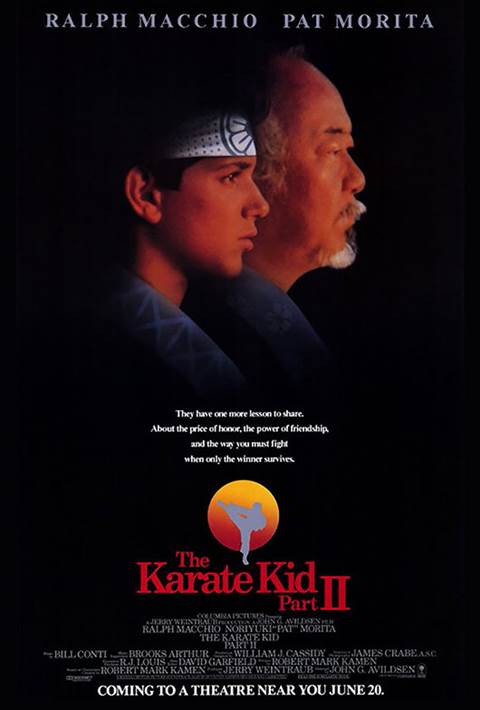 The Karate Kid, Part II movie poster