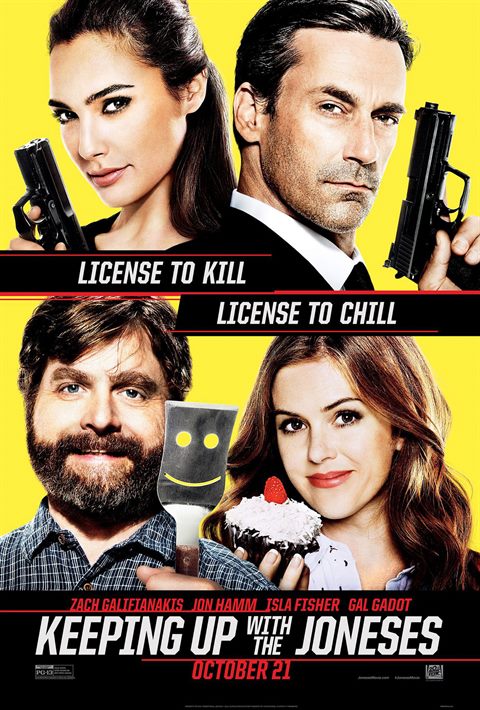 Keeping Up With The Joneses movie poster