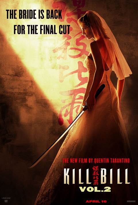 Kill Bill Vol 2 movie poster