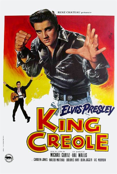 King Creole movie poster