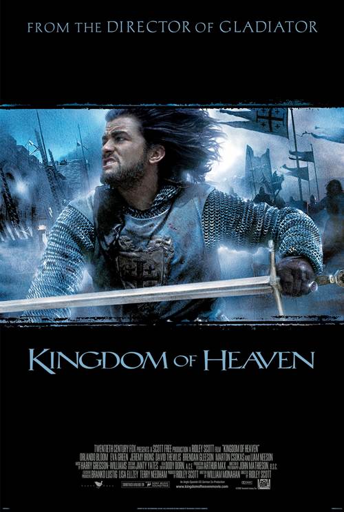 Kingdom of Heaven Courtesy of 20th Century Studios. All Rights Reserved. Kingdom of Heaven movie poster